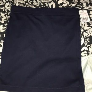 Navy Forever21 skirt
